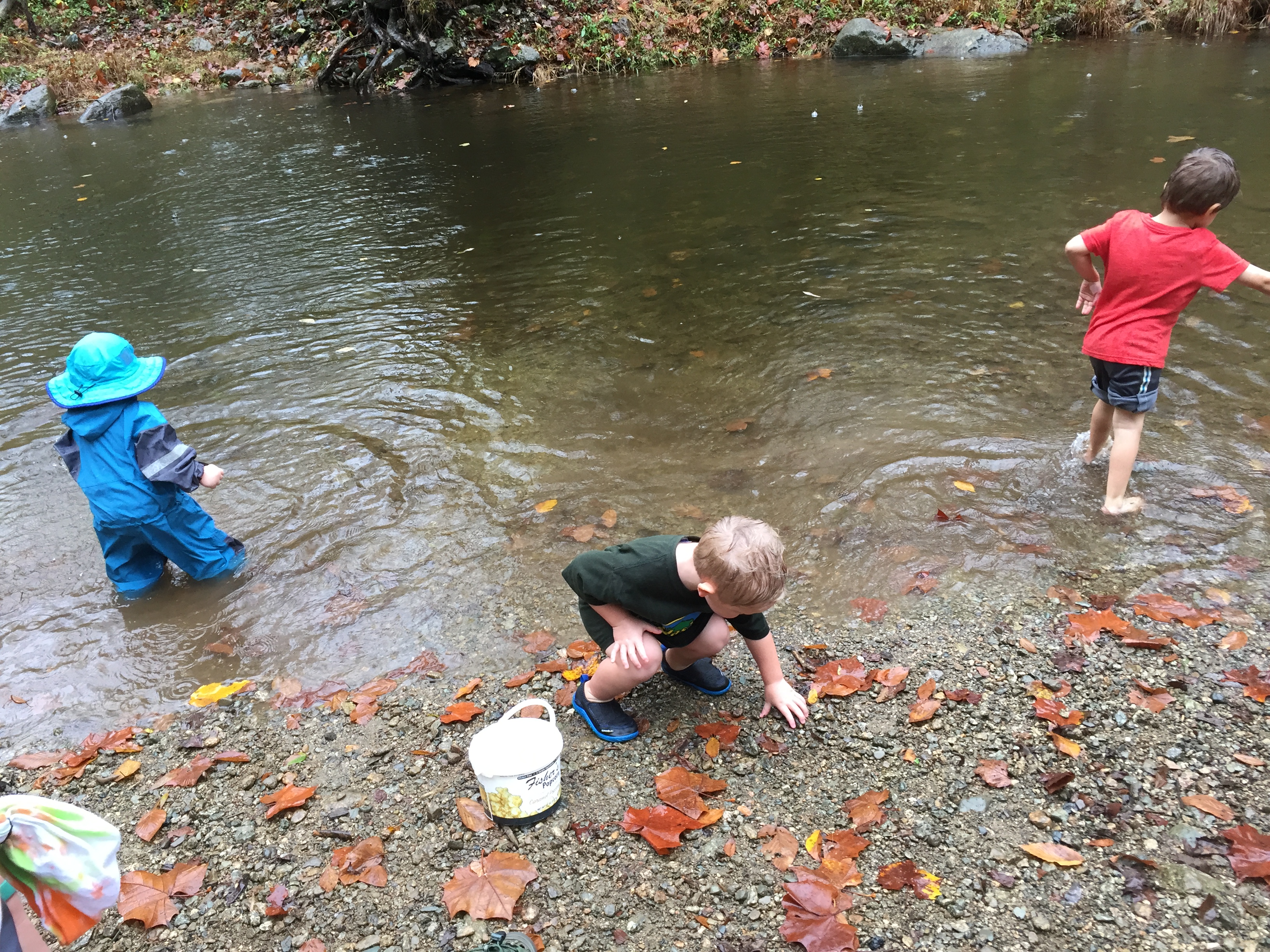 Hiking in the rain doesn't have to be miserable. If you're prepared, it can be fun for the whole family. Go to ouradventuringfamily.com to read the four things that helped us.