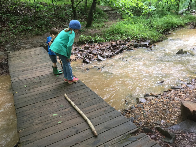 As we visit the same parks throughout the year, we've realized how obvious some seasonal changes in parks can be, especially when water is involved. We had some neat experiences that I talked about at ouradventuringfamily.com.