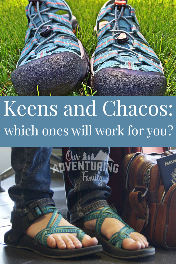 Keens vs Chacos - Our Adventuring Family